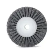 8 Inch Abrasive Wire Nylon Polishing Wheel Brush for Wood Bench Grinder 120 Grit