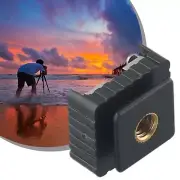 Flash Hot Shoe Mount Adapter Holder To 1/4 Screw For Studio Light Stand Tripod
