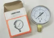 US Gauge 3000# 3000 PSI 2.5" Bottom-mount Brass Pressure Gauge 1/4" NPT - NEW