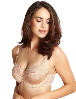 PANACHE 7255 CLARA UNDERWIRE FULL CUP BRA IN CHAI SIZE 30J