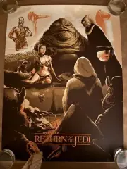 Star Wars limited art print Return of the Jedi Juan Esteban Rodriguez LE 100