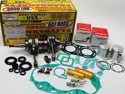 Banshee 350 66mm 370cc Big Bore Wiseco Pistons Hotrods Crank Bottom Rebuild Kit