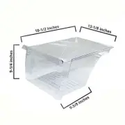 Refrigerator Crisper Drawer #W10854037 for Whirlpool, Amana, Maytag, KitchenA...