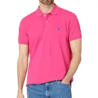 在飛比找Yahoo奇摩購物中心優惠-U.S. POLO 男全棉Polo馬球衫