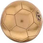 NAMOARLY Autographed Football Blank Soccer Ball Size Football Youth Size Football Professional Soccer Balls Thick Soccer Ball Soccer Golden