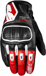 Spidi G-Warrior, gloves , color: Black/Red , size: L