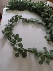 14 Artificial Eucalyptus Garland Greenery Faux Garland Bulk
