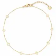 Leonardo Jewels anklet gold Janna CIAO anklet jewelry stainless steel IP gold