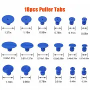 18pcs Car Blue Dent Repair Removal Gasket Pullers Taps Lifter Tool Accessories