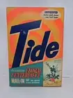 Tide Detergent w/Floral Centerpiece Mail-in Offer Unopened Box 1960 Vintage