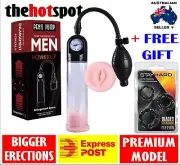 PREMIUM Penis Pump Extender Extension Enlarger Enlargement Cock Bigger Fast Post