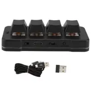 MK424G 4-Key Customized Keyboard with Mechanical 2.4G+Usb Connection for5429