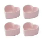 4x Ramekins Set Dessert Bowls 3.5 Inches Porcelain Creme Ramekins