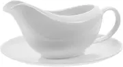 MAGICLULU Milk Gravy Boat Salad Dressing Pourer Condiment Bowl Gravy Serving Boat Sauce Dispenser 1 Set