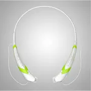 Newest Wireless Bluetooth 4.0 Stereo 760 Headset Headphone For Samsung iPhone LG - White + Green
