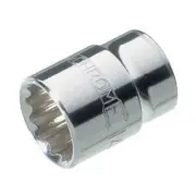 Sidchrome 13418 3/8” Drive 12pt 7/16" Torqueplus Standard Socket