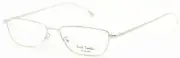 NEW PAUL SMITH PM M: PSOP009V1 C:01 SILVER EYEGLASSES AUTHENTIC FRAME RX 56-15