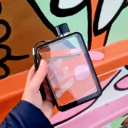 A6 Tritan Water Bottle, 380ml | Mealami Flat Portable Drinks Notebook Memobottle
