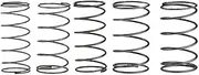 Dual Hook Tension Spring,10Pcs Pressure Spring Small Compression Release Mechanical Return Spring 1.2 * 6 * 9mm (Color : 1.2 * 8 * 20mm)