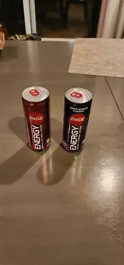 [2x Lot] FULL UNOPENED Coca Cola Energy and Coca Cola Cherry Energy