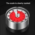 Visual Timer Multifunctional Retro Round Mechanical Visual Timer For Kitchen