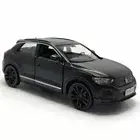 1:36 T-ROC Model Car Diecast Toy Cars Pull Back Toys for Boys Kids Gifts Black
