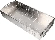 Tableware Drainer Wicker Utensil Napkin Organizer Dresser Pantry Chopsticks Dinnerware Cling Wrap Organiser Dishwasher Wire Cutlery Metal Draining Holder 304 Stainless Steel Silver