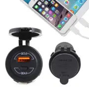 Car Accessories Cigarette Lighter Socket Outlet Charger USB Power Adapter Plug (for: Daihatsu)