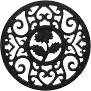 BESTOYARD Cast Mat Kitchen Trivet Potholder Tea Kettle Mat Insulated Tea Pot Tray Heat Insulator