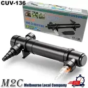 SUNSUN UV Sterilizer 36W UVC Light Lamp Clarifier CUV-136 Aquarium Pond Fish