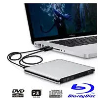 在飛比找蝦皮購物優惠-USB3.0外接式藍光光碟機兼dvd/cd燒錄機 藍光COM