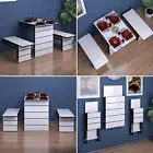 Folding Dining Table & Benches Wall Mounted Space Saver Foldable Kitchen Table