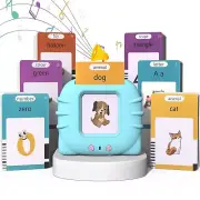 Talking Flash Cards Toddler Toys 510 Sight Words Blue Educational
