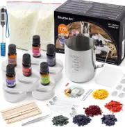 Candle Making Kit, DIY Candle Making Supplies with Candle Jars, Soy Wax, Candle