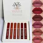 6PCS Matte Liquid Lipstick Makeup Set Long-Lasting Wear Not Fade Waterproof