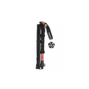 40Cm Section Telescopic Folding Short Trekking Pole Outdoor Straight Handle Cane With Storage Bag Walking & Trekking Sticks