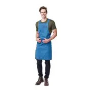 Hampton Denim Blue Bib Apron Vintage