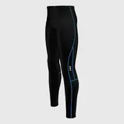 Fdx Heatchaser Blue Men's Compression All Season Cycling Tights