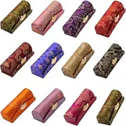 MIAO JIN 12PCS Lipstick case with Mirror Lipstick case Storage case Jewelry case Cosmetic case …, Random Color, Floral-Print