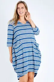 The Relaxed Tunic Dress--BIRDK-1032