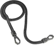 Iron Flat Chain Strap Purse Chain Straps Handbag Chains Shoulder Cross Body Replacement Snake Bone Chain Straps with Metal Buckles