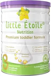 Little Étoile Toddler Formula Can Stage 3 Formula - for 12 months to 36 months. Nutritious Baby Formula with Lactoferrin, DHA & Lutein for Immune Support, Brain & Eye Development. 800g