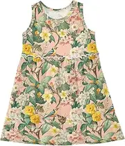 [Caihoyu] Toddler Girls Summer Tank Dress Kids Swing Casual Spring Dresses Party Gift Clothes Outfit
