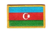AZERBAIJAN AZERBAIJANI FLAG PATCHES COUNTRY PATCH BADGE IRON ON NEW EMBROIDERED