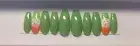 St Patricks Irish flag press on nails