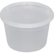 International Tableware TGPC16 16 oz Plastic Soup/Deli Container with