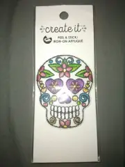Create It Iron On Skull Applique