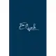 Elijah: notebook with the name on the cover, notebook for notes, Journaling