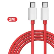 Fonken 150W Warp Charger Cable Type C To Type C Cable PD USB C Data Cord for OnePlus Ace2Pro/Ace Realme GT Neo 5 as the picture 2M