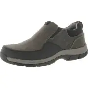 Clarks Mens Walpath Step Brown Slip-On Sneakers Shoes 11 Wide (E) BHFO 3190